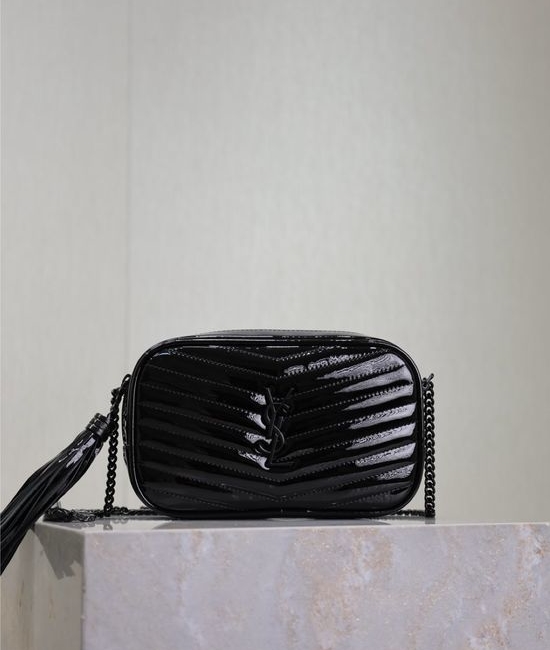 Yves Saint Laurent YSL LOU MINI BAG Leather Camera Bag 585040
