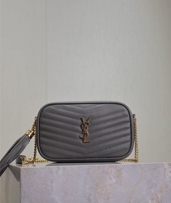 Yves Saint Laurent YSL LOU MINI BAG Leather Camera Bag 585040