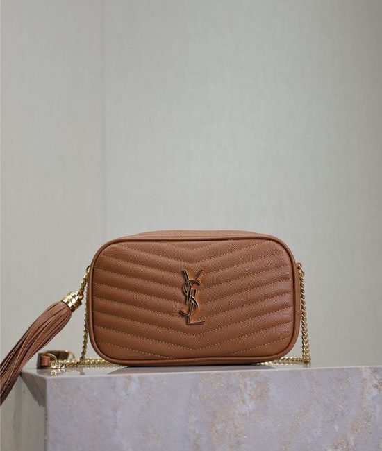 Yves Saint Laurent YSL LOU MINI BAG Leather Camera Bag 585040