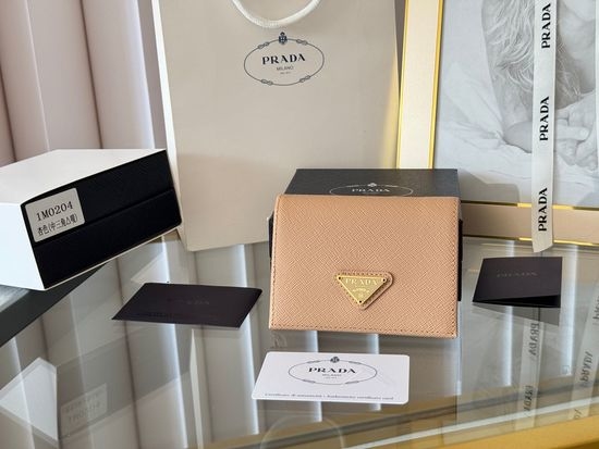 Prada Saffiano Leather Bi-fold Wallet 1M0204