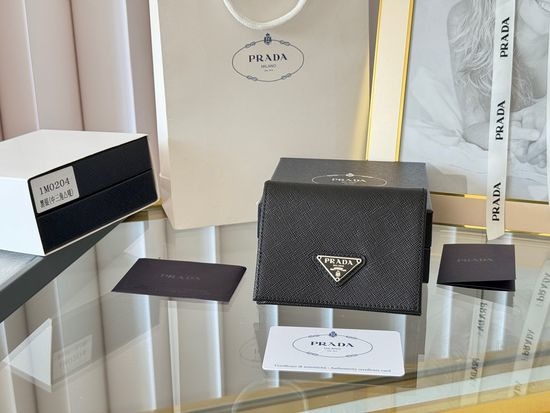 Prada Saffiano Leather Bi-fold Wallet 1M0204