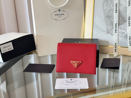 Prada Saffiano Leather Bi-fold Wallet 1M0204