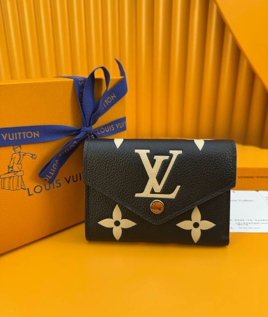 Louis Vuitton LV Victorine Monogram Pattern Wallet M80968
