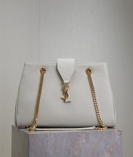 Yves Saint Laurent YSL Tote Bag Grained Leather 668900