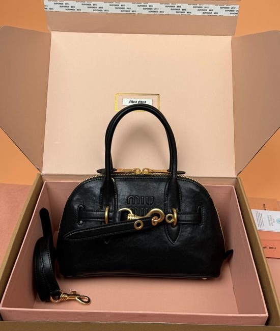 Miu Miu Aventure Nappa Leather Satchel 5BB169