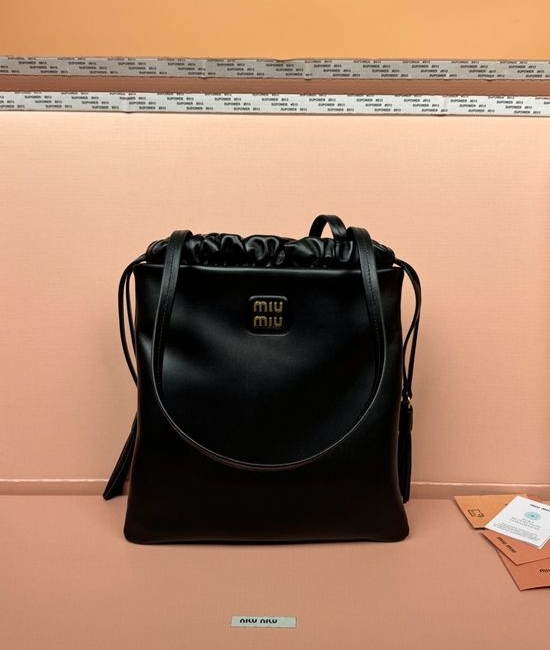 Miu Miu Nappa Leather Joie Handbag Shoulder Bag 5BG303