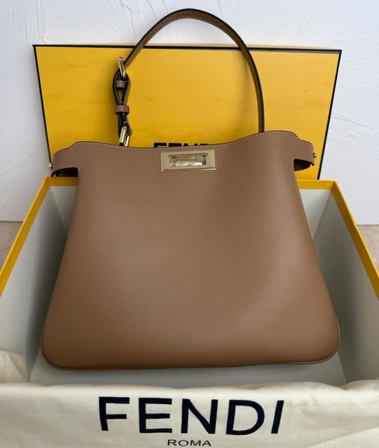Fendi Peekaboo Soft Calfskin Handbag 8877