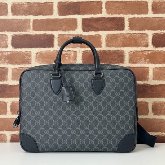 Gucci Handbag Black Leather 821149