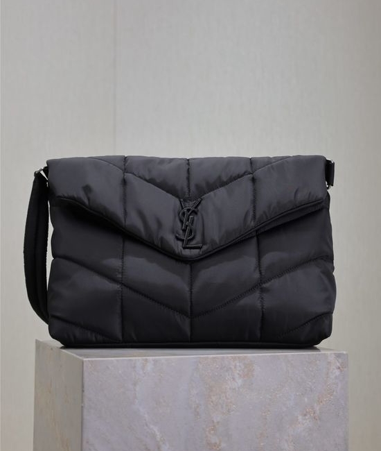 Yves Saint Laurent YSL Loulou Puffer Nylon Shoulder Bag 733630