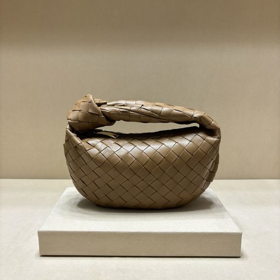 Bottega Veneta BV Woven Knotted Hobo Soft Lambskin Leather Bag 80800