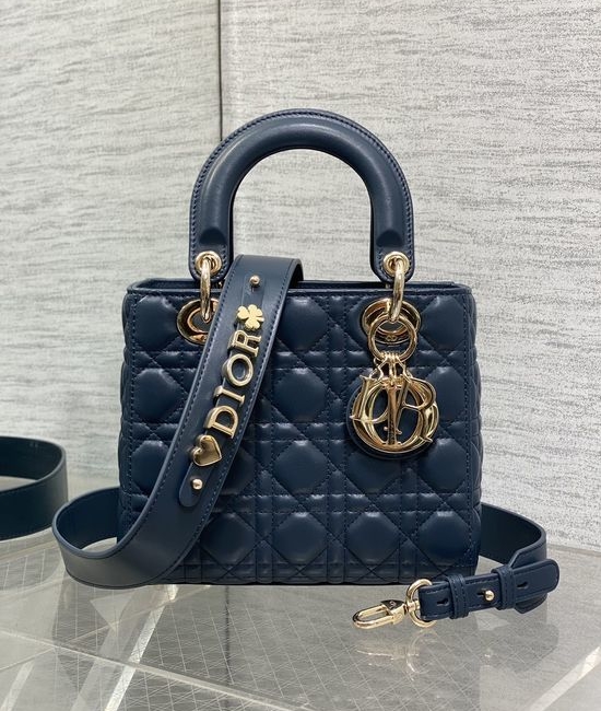 Christian Dior CD Lady Christian Dior CD Bag Four-Grid 6604