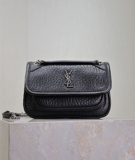 Yves Saint Laurent YSL Niki Lambskin Mini Crossbody Bag 828736