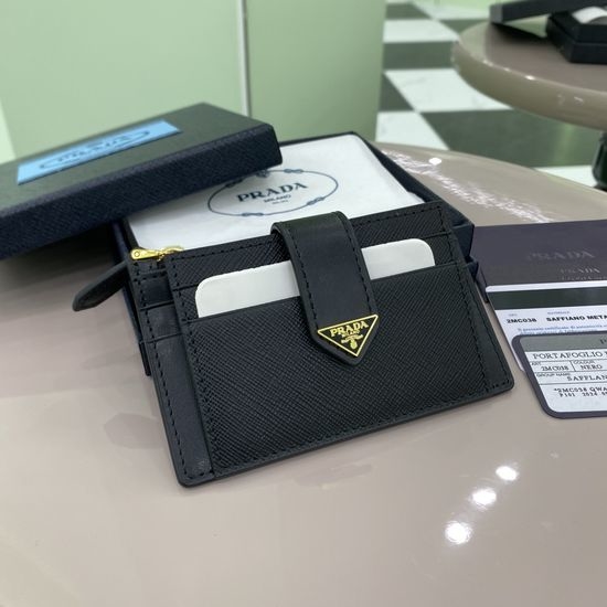Prada Saffiano Leather Card Holder 1MC038