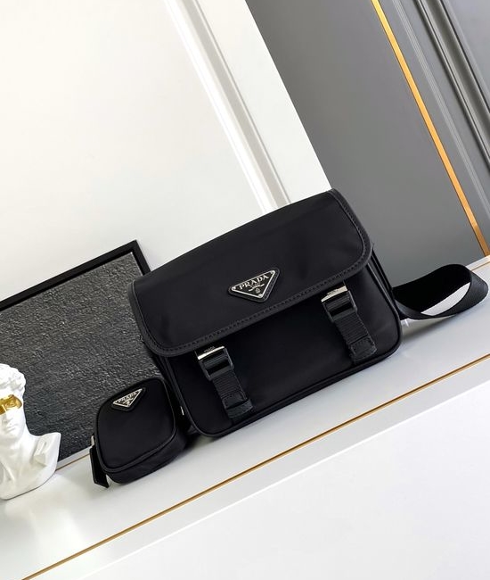 Prada Nylon Messenger Bag 2VD034