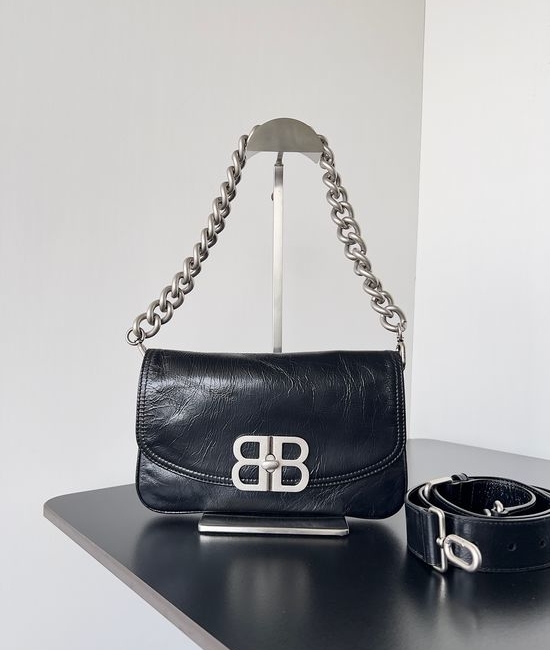 Balenciaga BB Soft Shoulder Crossbody Bag 748598