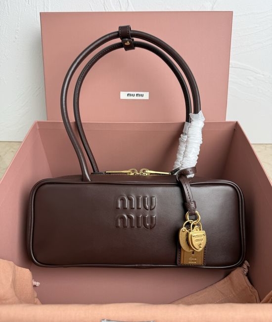 Miu Miu Beau Leather Top Handle Bag 5BB173