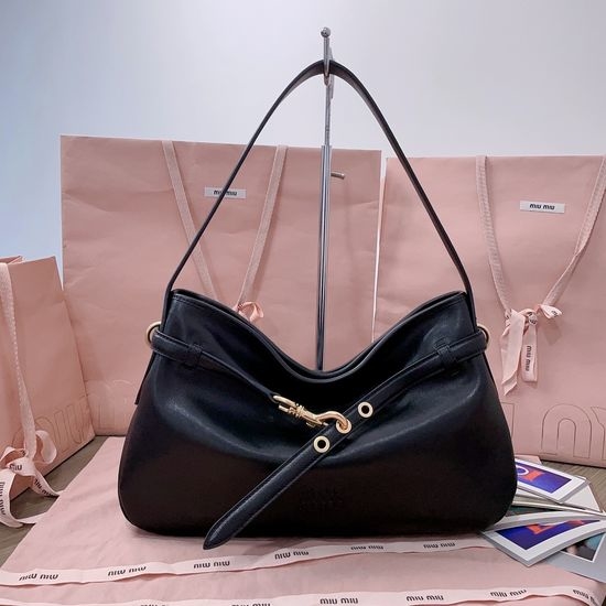 Miu Miu Aventure Leather Shoulder Bag 5BC181
