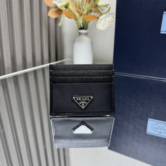 Prada Card Holder Saffiano Leather 2MC025