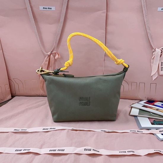 Miu Miu Canvas Lunch Bag Waterproof 5NE841