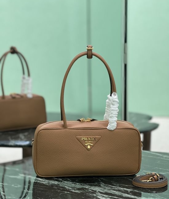 Prada Long Handle Tote Bag Leather 1BB126