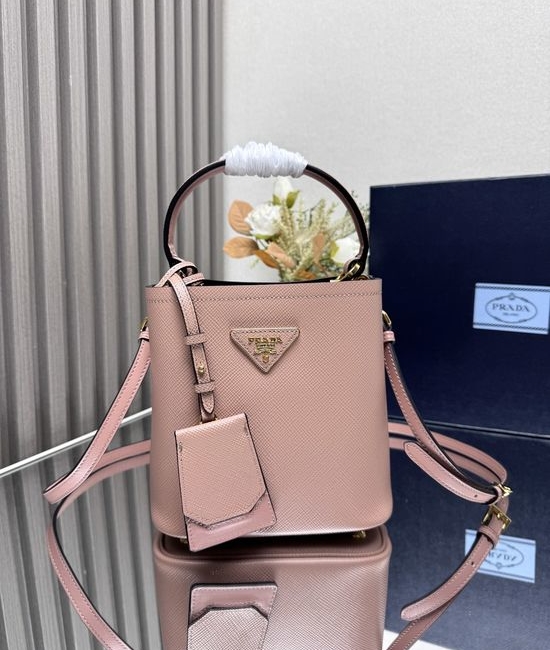 Prada Saffiano Mini Bucket Bag 1BA217