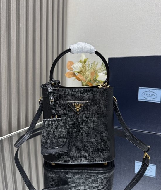 Prada Saffiano Mini Bucket Bag 1BA217