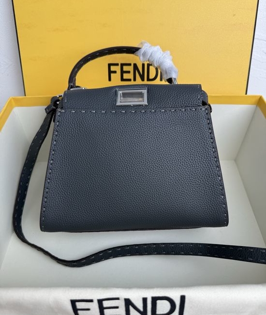 Fendi Peekaboo Handbag Togo Leather 8BN266