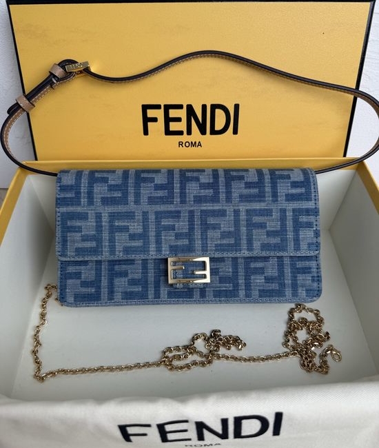 Fendi Baguette Compact Wallet 1028