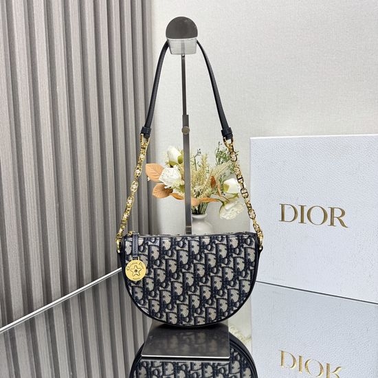 Christian Dior CD Oblique Callisto Hobo Bag
