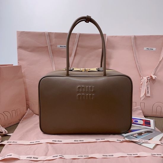 Miu Miu Bowling Bag Smooth Calfskin 5BB117
