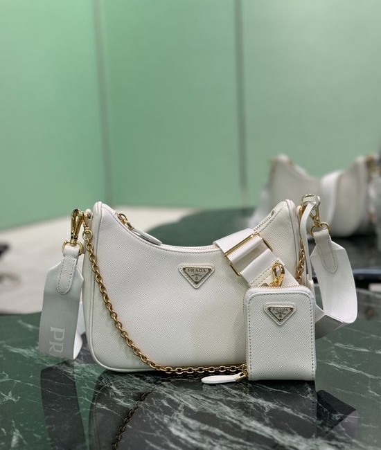 Prada Hobo 3-in-1 Saffiano Leather 1BH204