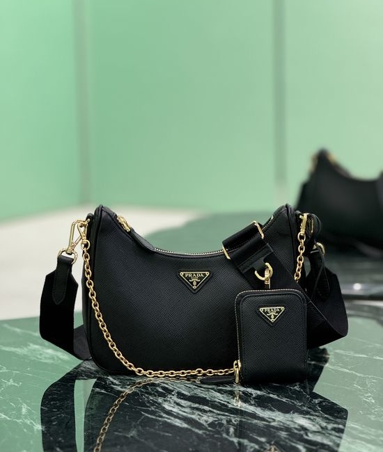 Prada Hobo 3-in-1 Saffiano Leather 1BH204