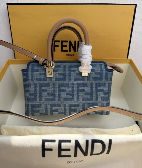 Fendi By TheWay Mini Boston Bag 10053