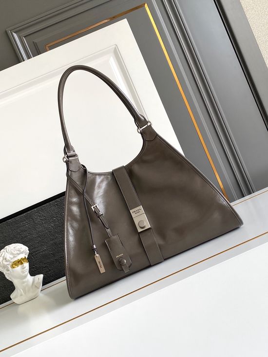 Prada Runway Leather Top Handle Bag 1BG570