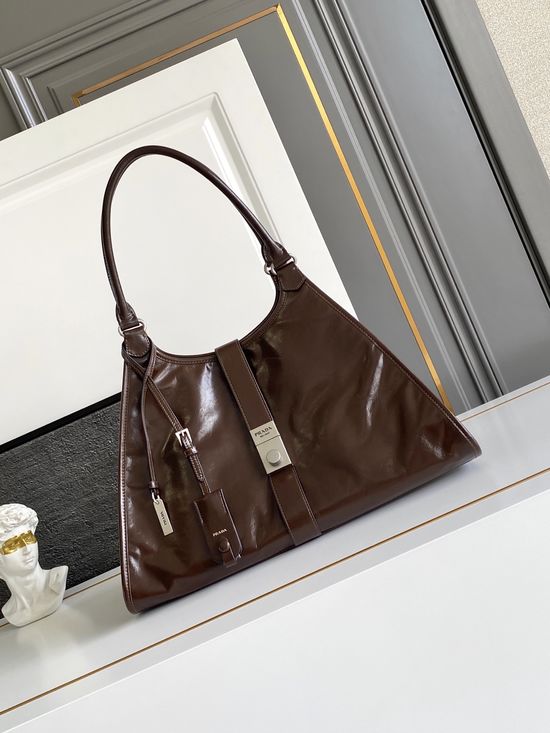 Prada Runway Leather Top Handle Bag 1BG570