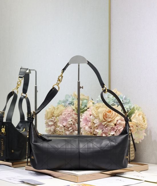Christian Dior CD D-Journey Smooth Medium Handbag 2417