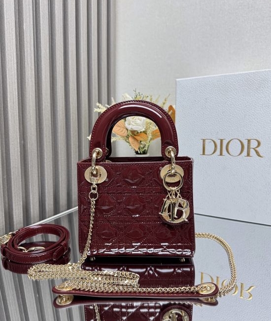 Christian Dior CD Lady Christian Dior CD Lambskin Bag 9010