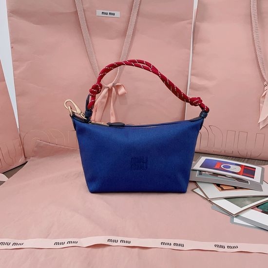 Miu Miu Canvas Lunch Bag Waterproof 5NE841