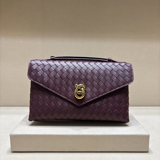Bottega Veneta BV Knot Lock Intrecciato Woven Bag 817192