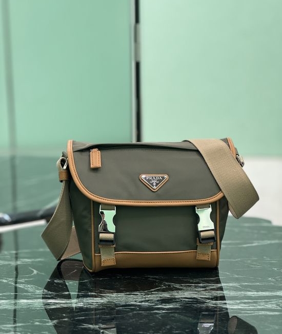 Prada Messenger Bag Re-Nylon with Leather 2vd066