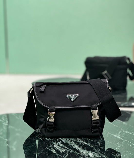 Prada Re-Nylon Messenger Bag Small 2vd066