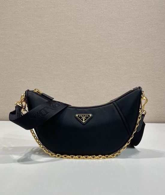 Prada Re-Nylon Crescent Bag 1BH222
