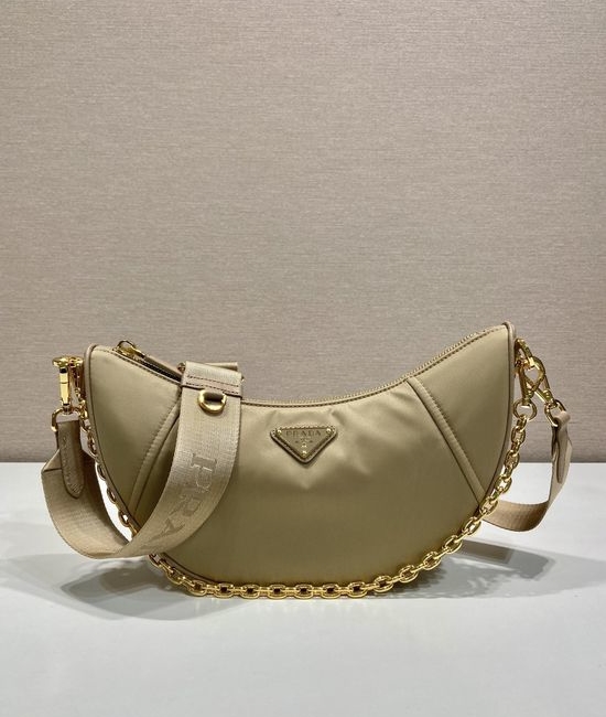 Prada Re-Nylon Crescent Bag 1BH222
