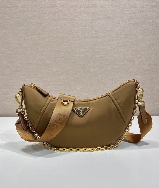 Prada Re-Nylon Crescent Bag 1BH222