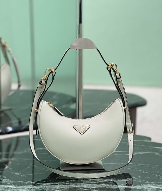 Prada Moon Handbag Cowhide Adjustable Straps 1BC194