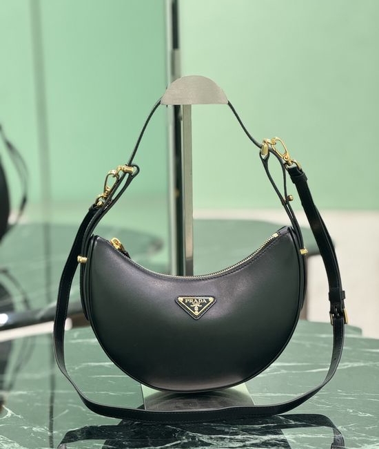 Prada Moon Handbag Cowhide Adjustable Straps 1BC194