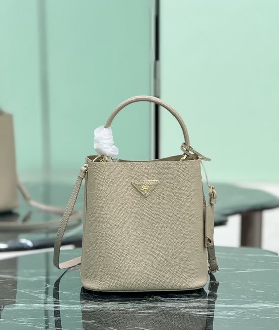 Prada Classic Bucket Bag with Detachable Strap 1BA212