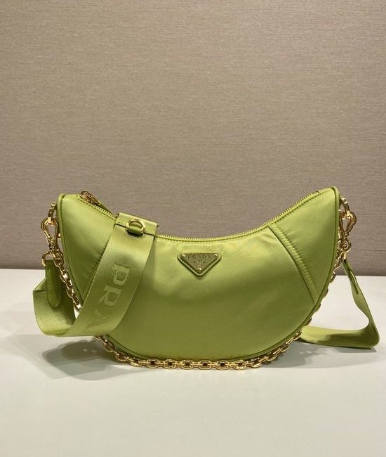 Prada Re-Nylon Crescent Bag 1BH222