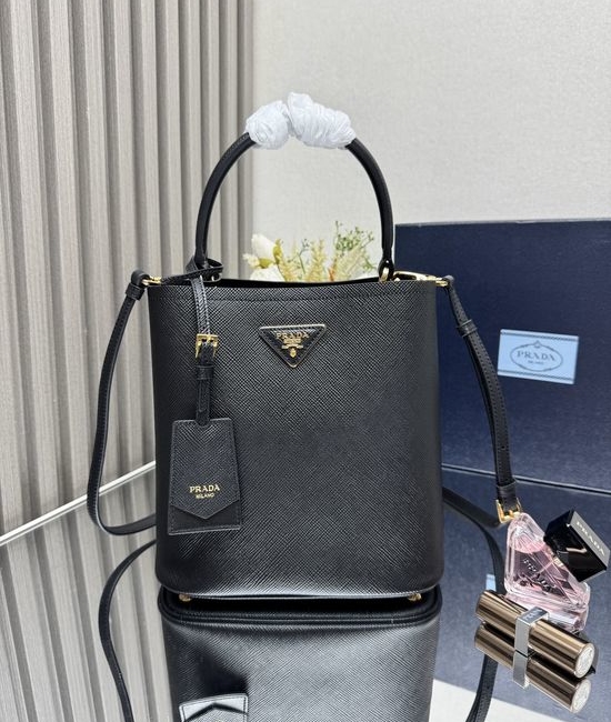 Prada Saffiano Leather Bucket Bag 1BA212