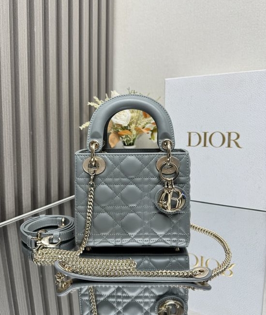 Christian Dior CD Lady Christian Dior CD Lambskin Handbag 0505